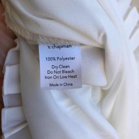 V. Chapman Magnolia White Lace Maxi Dress - 4 - Picture 12 of 13